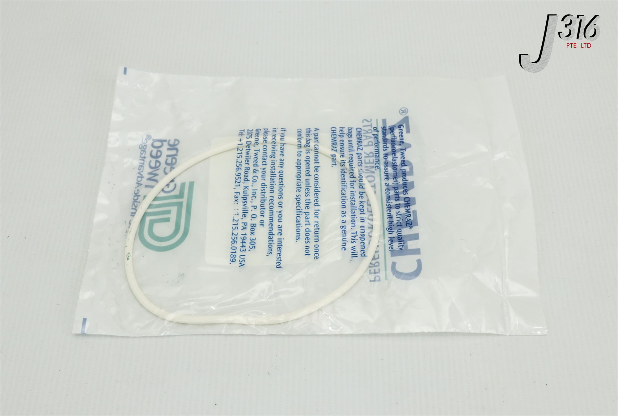 23484 CHEMRAZ O-RING, 4.234 ID X 0.139 CX IN (NEW) AS-568A-244 CPD